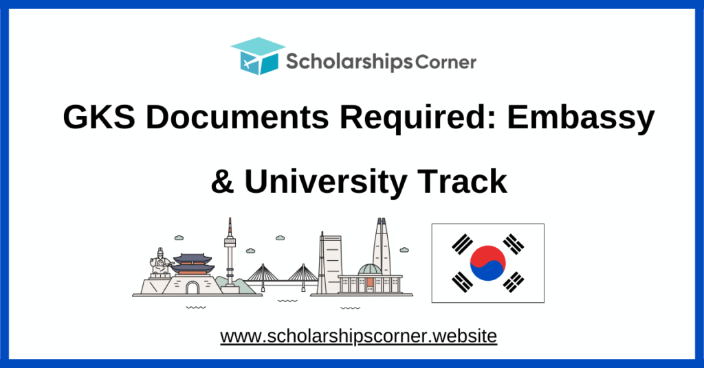 gks document list, global korea scholarship required documents