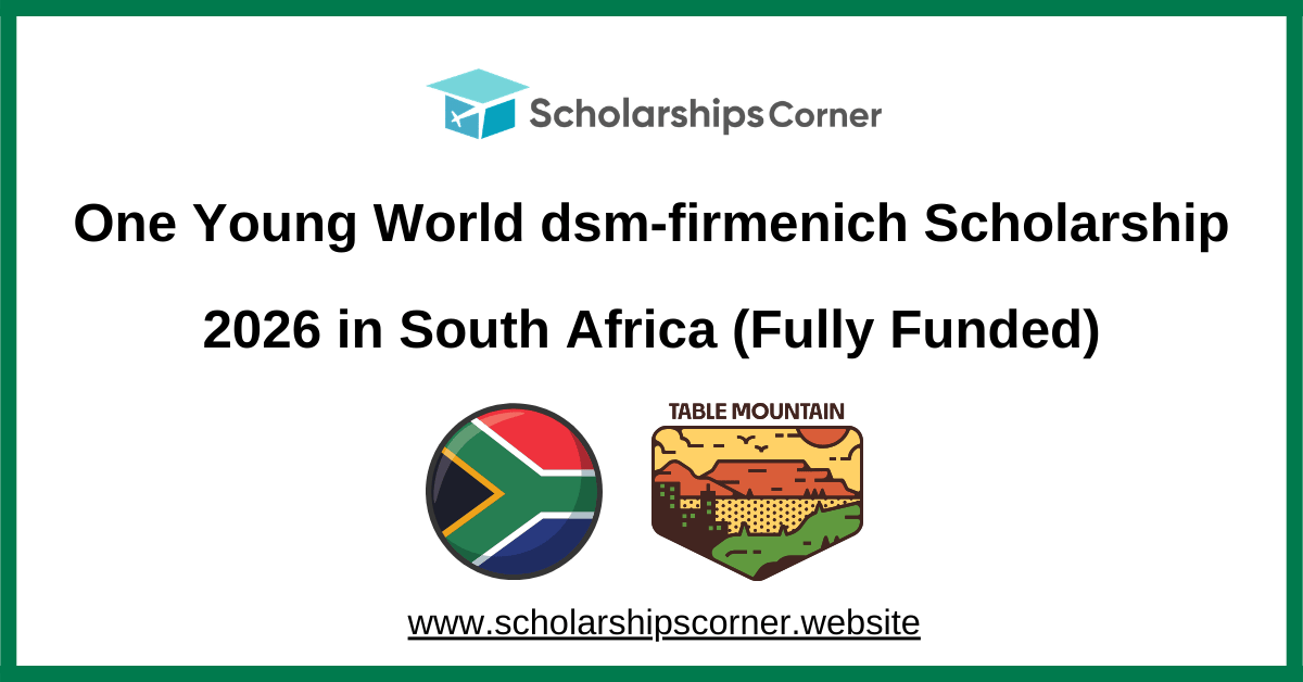 One Young World dsm-firmenich Scholarship, one young world scholarship, one young world summit