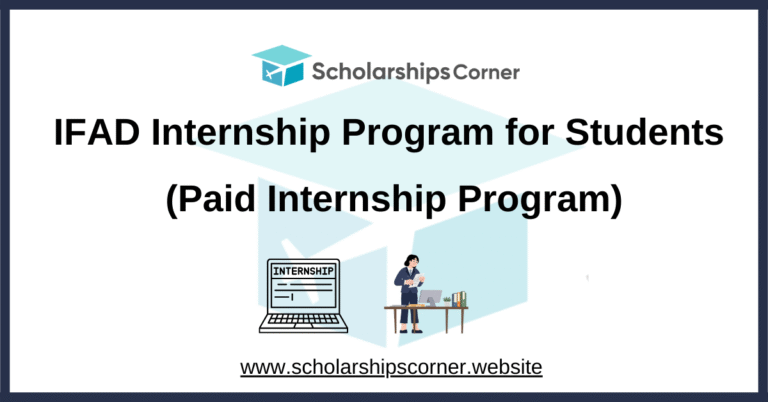 Papid Program Instructions IFAD Internship Program 2026-27 (Paid Internship Program)