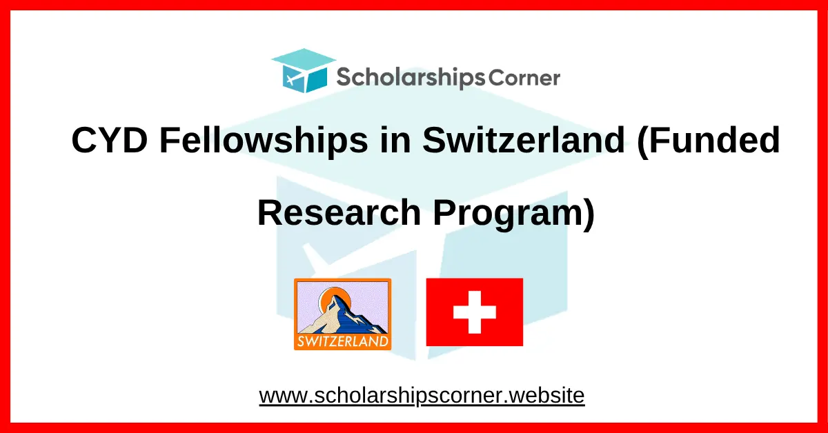 CYD Fellowships, research fellowship ins witzerland, switzerland scholarship
