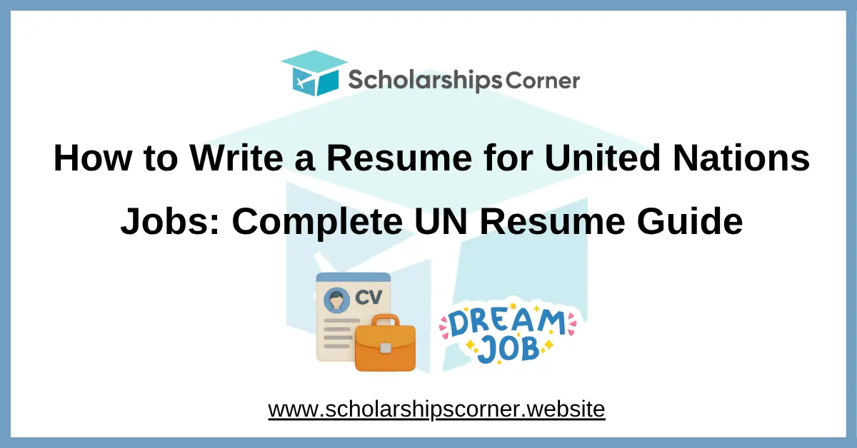 UN resume guide, united nations jobs, UN cv guide