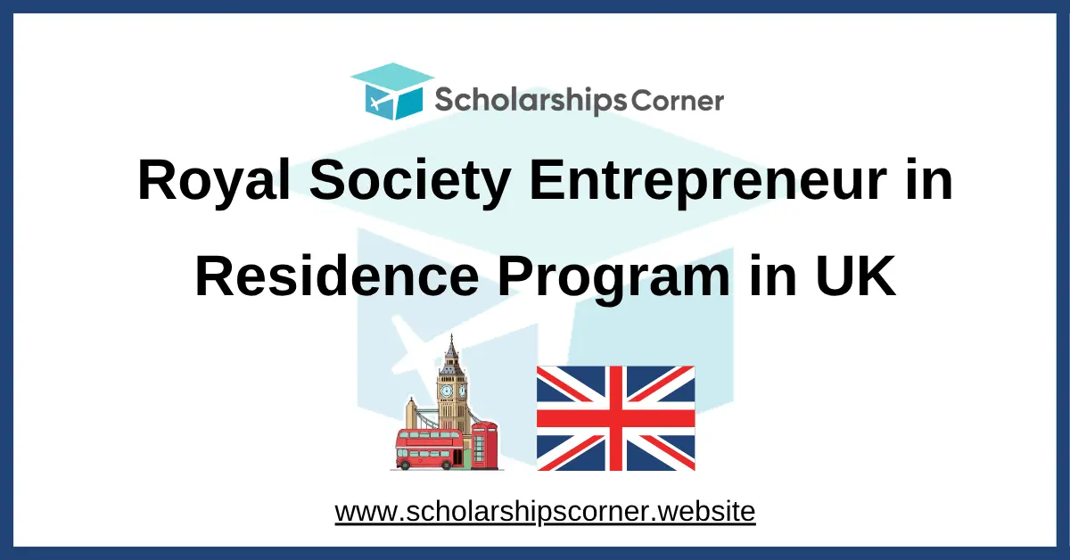 Royal Society Entrepreneur program, royal society residency program