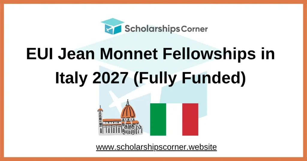 eui leadership program, eui fellowship Fellowships for International Researchers, Fellowships for PhD Holders