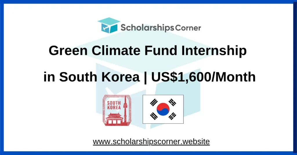 gcf internship, south korea internship, internships in korea